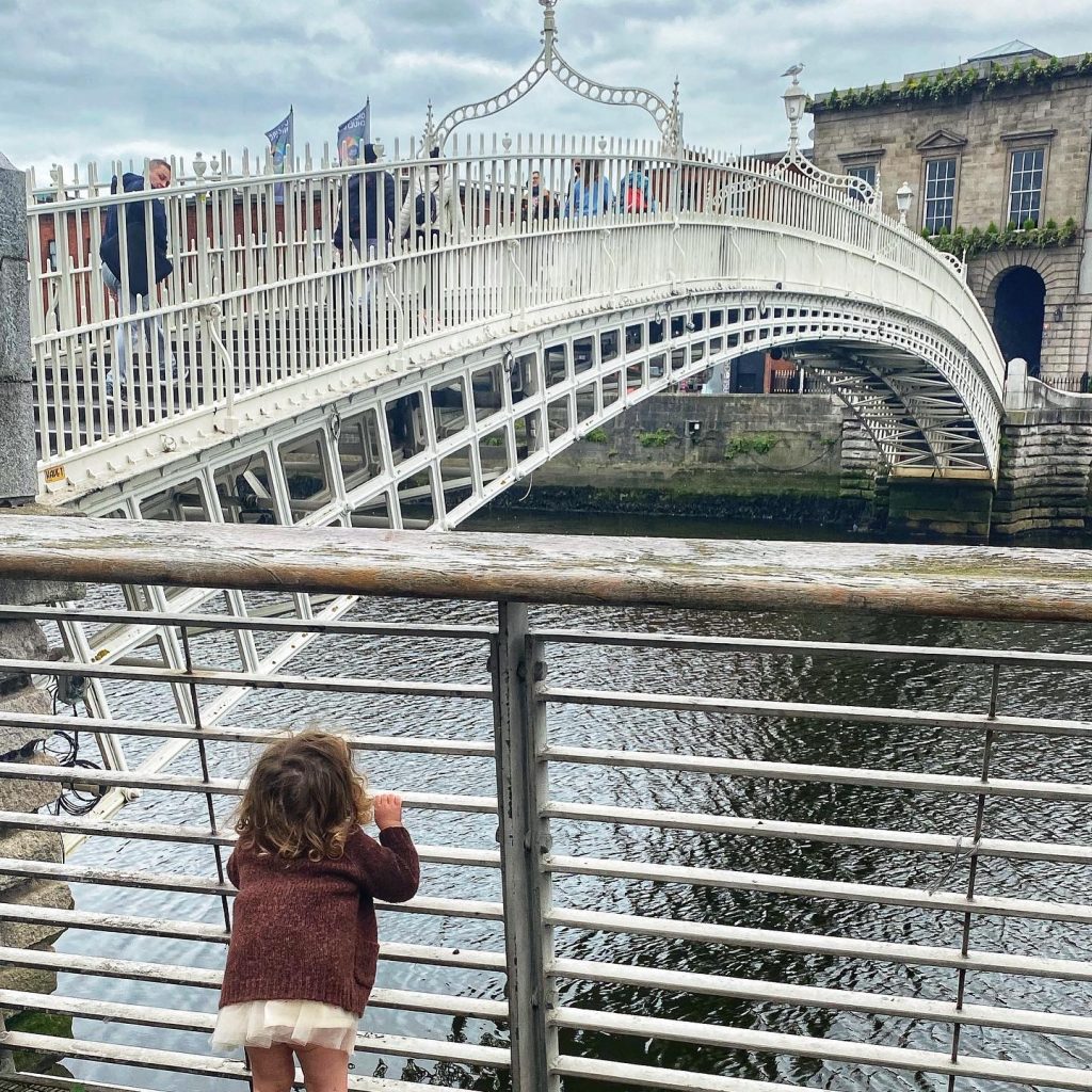 Mila found the Ha'Penny Bridge